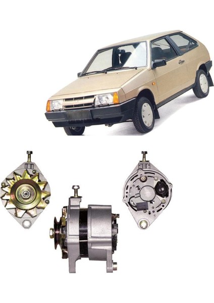 Lada Samara Şarj Dinamosu Alternatör 12 Volt 55 Amper
