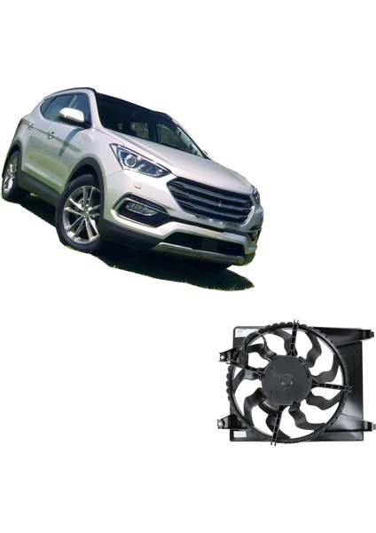 Hyundai Santafe 2.2 Crdi Fan Motoru