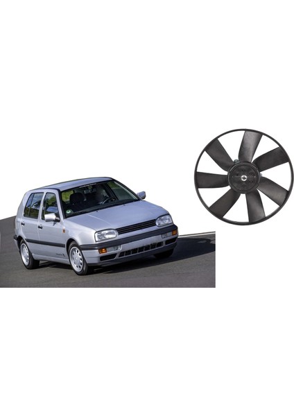 Volkswagen Golf Iıı Radyatör Fan Motoru 1992--1997