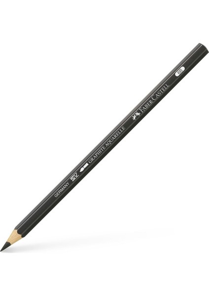 Faber Castell Graphite Aquarelle Sulandırılabilir Dereceli Çizim Kalemi 6b