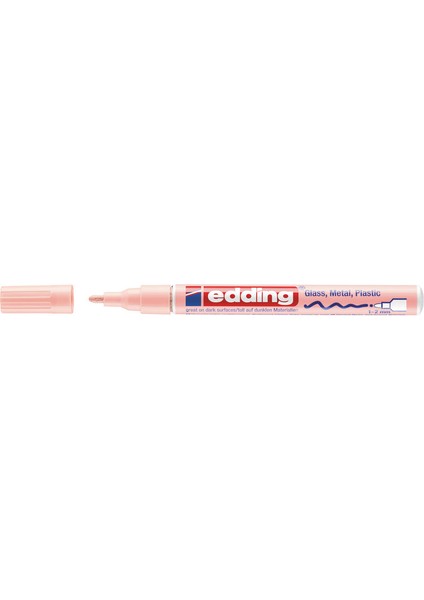 751 Çok Amaçlı Örtücü Boyama Dekorasyon Markörü 1-2 mm Pastel Pembe