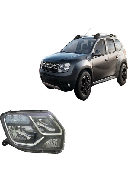 Dacia Duster Sağ Ön Far 2013--2017