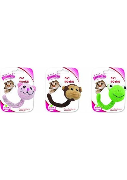 Çorap Peluş Kedi Oyuncağı