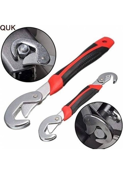 Çok Amaçlı Nano Grip Kurbağacık Akıllı Ingiliz Anahtarı Set 2'li