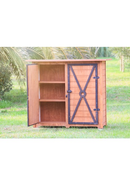 Ahşap Bahçe Depolama Dolabı (Küçük) modelleri