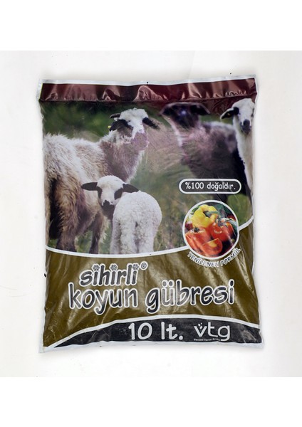 Sihirli Koyun Gübresi 10LT