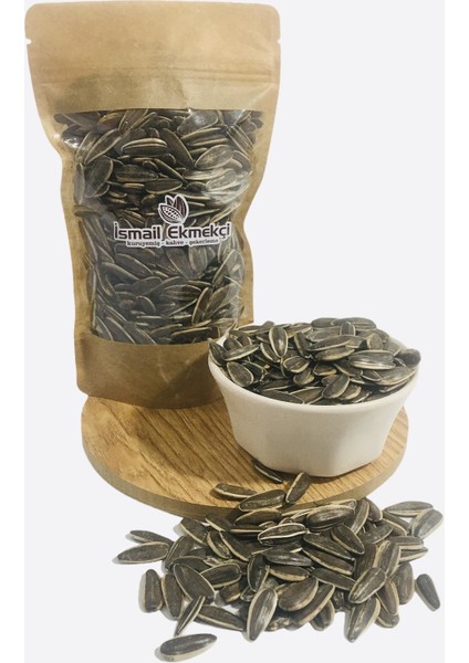 Ismail Ekmekçi Kuruyemiş Çiğ Siyah Ay Çekirdeği 1 kg