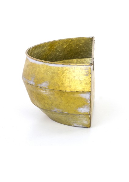 Dekoratif Metal Duvar Çiçekliği 20x40.5x18.5 Cm