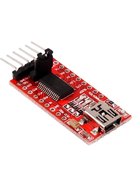 USB To Ttl Çevirici Modül FT232RL Arduino Yeni + 5 Pin Kablo