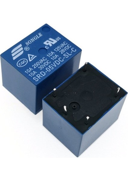 12V Dc Röle 250V 10A 5 Pin Srd Sl C Songle Dc-Sl-C Röle
