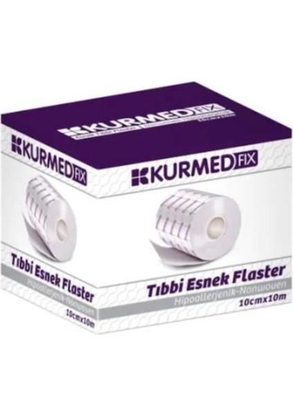 Fix 10CMX10M Hipoalerjenik Tıbbi Esnek Flaster 3 Kutu