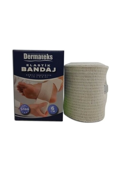 Elastik Bandaj 6 cm 10 Kutu