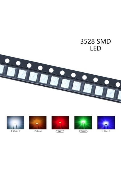 Emay Center 10 Adet - 3528 Smd Led, Elektronik Entegre ve Devreler Için