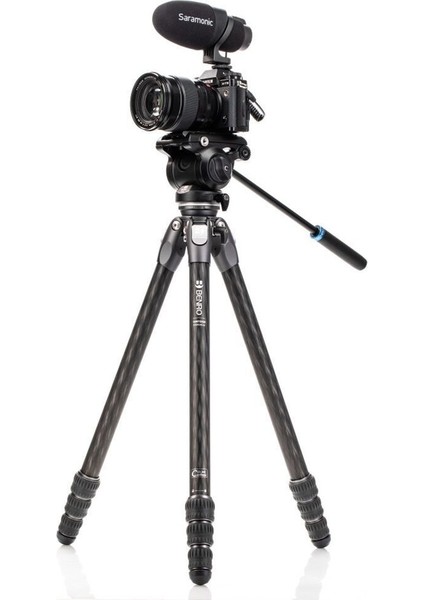 Tortoise (Kaplumbağa) Karbon Video Tripod Kit Seri 2 TTOR24CLVS4PRO