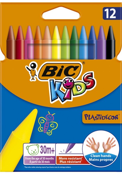 Pastel Boya Plastidecor Karton Kutu 12'li 920299 fiyatları