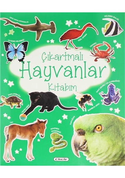 Çıkartmalı Hayvanlar Kitabım