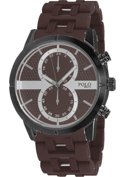 2166 Silikon Kordonlu Erkek Kol Saati