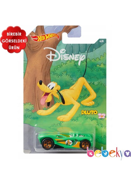 Hot Wheels Disney Mickey Mouse Clubhouse Özel Serisi Tekli Arabalar Pluto