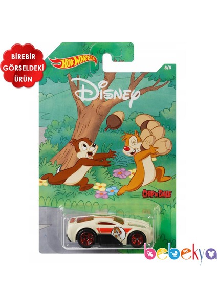 Hot Wheels Disney Mickey Mouse Clubhouse Özel Serisi Tekli Arabalar Chip N Dale