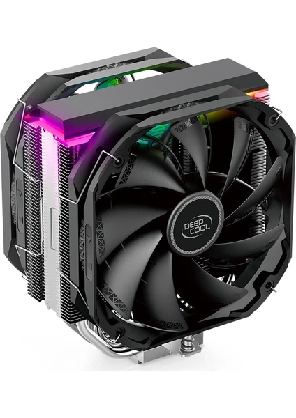 Deep Cool AS500 Plus, Soket Intel ve Amd, 2X140MM Fan Işlemci Soğutucusu