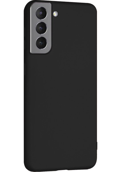 Samsung Galaxy S21 Plus Premium Silikon Kılıf Siyah
