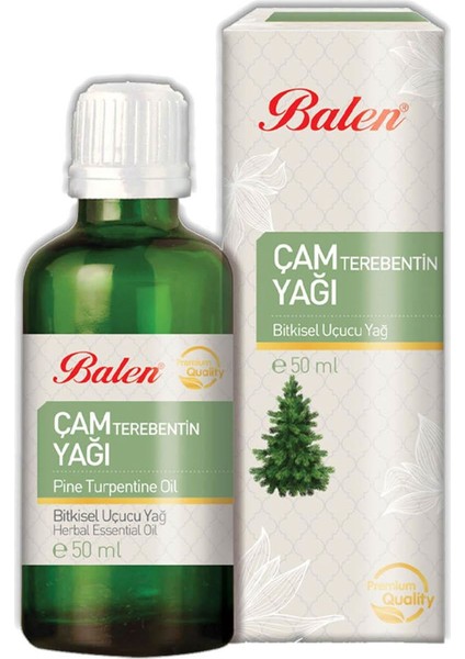 Çam Terebentin Yağı (Distilasyon) 50 ml x 3