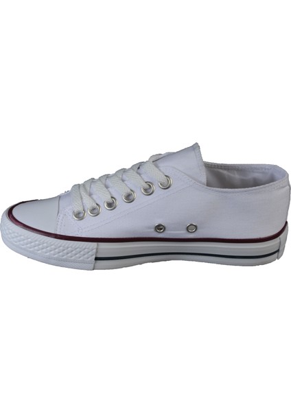 Yazkış Kadın Beyaz Keten Spor Ayakkabı modelleri
