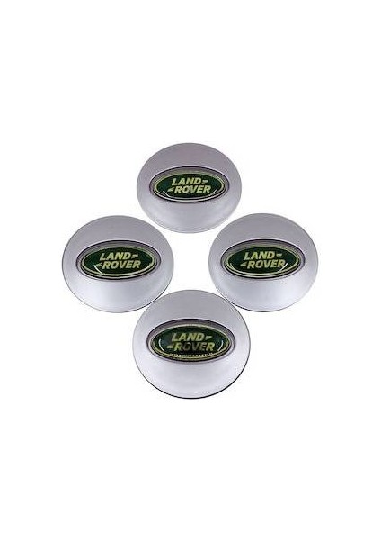 Land Rover Jant Göbeği-Gri-4 Adet-63 mm Dıştan Ölçü-