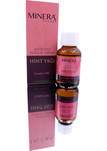 Minera Vital Hint Yağı 50 ml Katkısız Sürülebilir