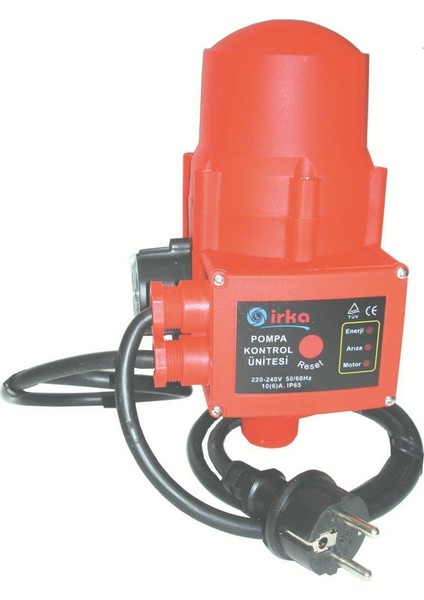 Irka Hidromat - 1 Metre Fişli Kablolu - Manometreli
