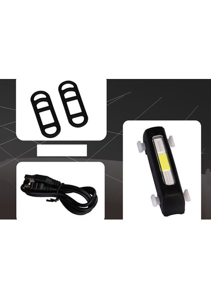 Bisiklet Comet USB 120 Lümen Güçlü Fonksiyonlu Far