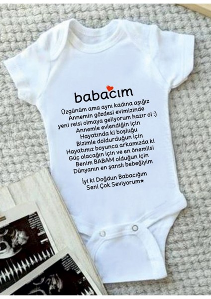 Babaya Özel Doğum Günü Zıbın