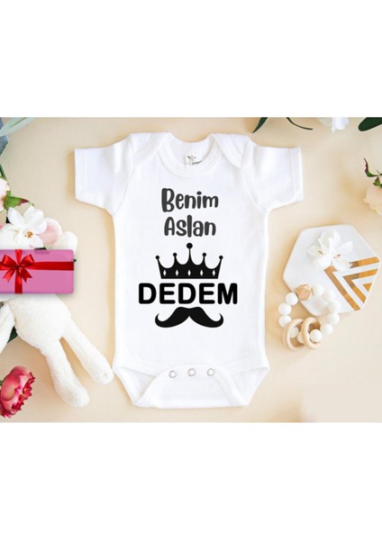 Benim Aslan Dedem Baskılı Bebek Body Zıbın