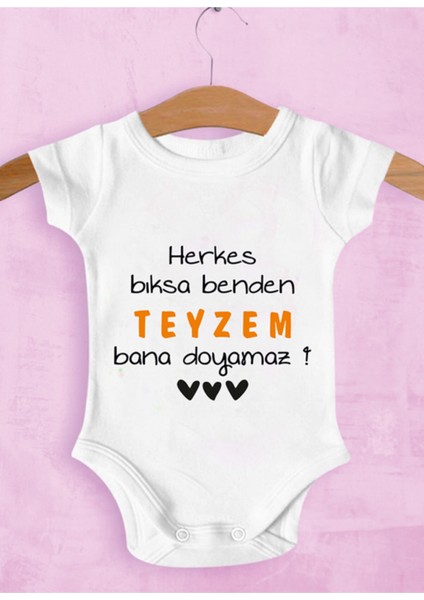 Teyzeye Özel Baskılı Zıbın