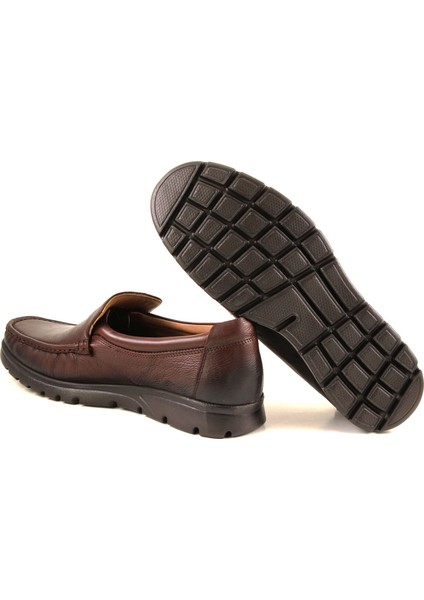 32628 Erkek Kahve Deri Comfort Ayakkabı modelleri