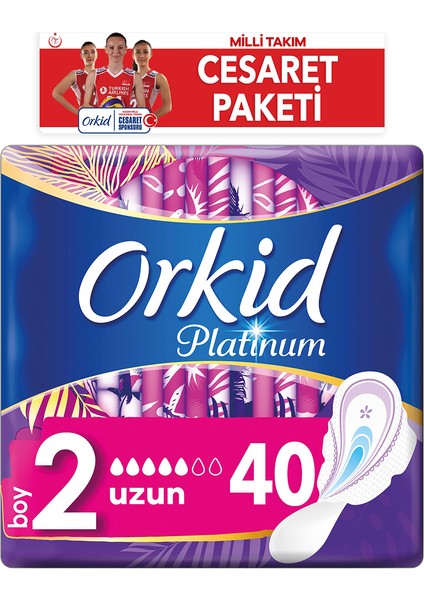 Platinum 40'lı Uzun Cesaret Paketi