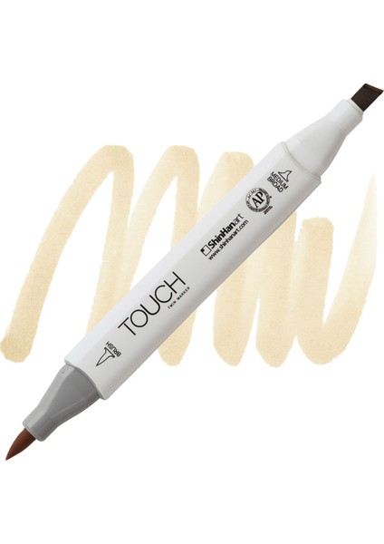 Twin Brush Marker Fırça Uçlu Markör Kalem Peanut BR113