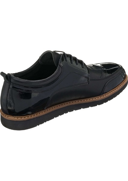 45 - 46 - 47 - 48 - 49 - 50 AB1386 Siyah Rugan Çift Katlı Termo Taban Büyük Numara Dana Derisi Rahat Geniş Kalıp Üst Kalite Erkek Spor Ayakkabı fırsatları