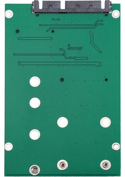 Sata Iıı 7+15 Pin To M.2 Ngff Msata Ssd Çevirici Adapter