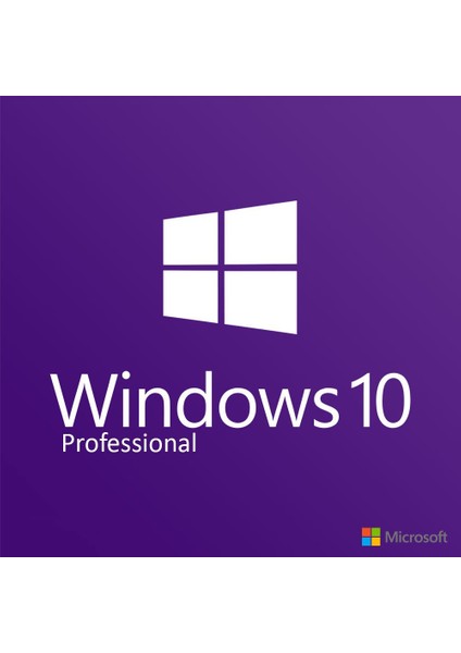 Windows 10 Pro Dijital Ürün Anahtarı 32&64 Bit Uyumlu