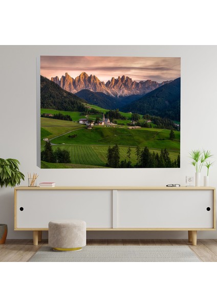 Dolomit Dağları Dekoratif Kanvas Tablo