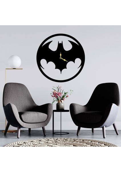 Batman Temalı Duvar Saati