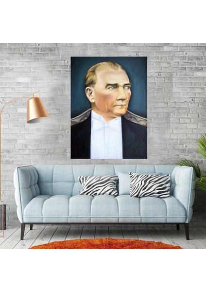 Mustafa Kemal Atatürk Kanvas Tablo