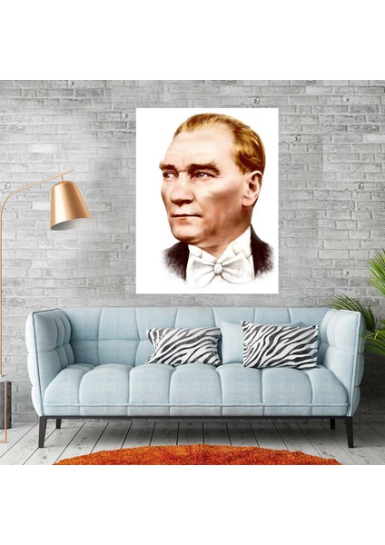 Mustafa Kemal Atatürk Kanvas Tablo