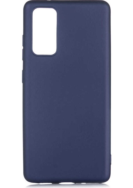 - Samsung Galaxy S20 FE - Kılıf Mat Soft Premier Silikon Kapak - Lacivert - T15249