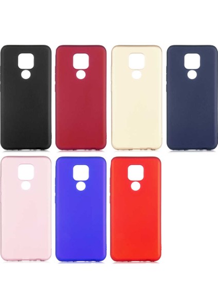 General Mobile 20 Kılıf Yumuşak Dokulu Soft Esnek Ince Mat Renkli Lüks Premier Silikon Kapak