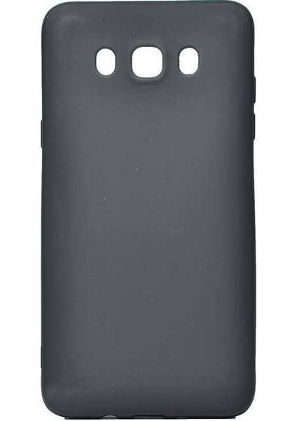 - Samsung Galaxy J7 2016 - Kılıf Mat Soft Premier Silikon Kapak - Siyah - T14017