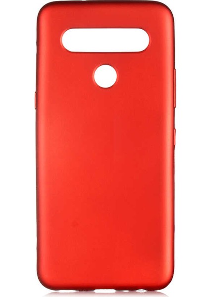 - Lg K61 Uyumlu Kılıf Mat Renkli Esnek Premier Silikon Kapak - T13983
