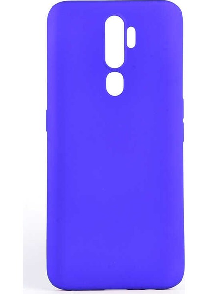 - Oppo A9 2020 - Kılıf Mat Renkli Esnek Premier Silikon Kapak