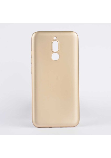 - Xiaomi Redmi 8 - Kılıf Mat Soft Premier Silikon Kapak - Gold